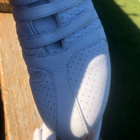 Lacoste Illusion white slip on casual athletic sneakers size 5 - Picture 8 of 12